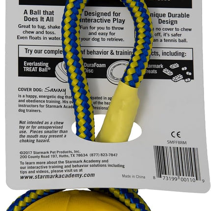 Starmark Swing 'n Fling DuraFoam Ball Dog Toy Medium