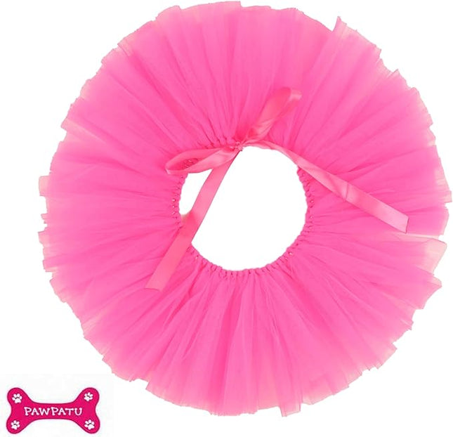 Handcrafted in USA Hotpink Tulle Tutu for Large Dogs