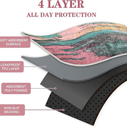 Qeils Washable Pee Pads for Dogs, 2 Pack Reusable Puppy Pads 36"x41" Super Absorbent Leakproof Dog Training Pads, Non-Slip Potty Pads for Crate, Floor, Couch, Whelping Pads Litter Mat Puppy Supplies