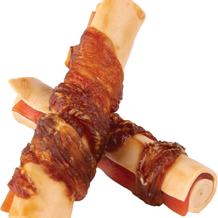 SmartBones Chicken-Wrapped Sticks, Treat Your Dog to a Rawhide-Free Chew Made with Real Chicken and Vegetables