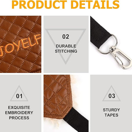 JOYELF Cat Hammock Bed, Medium Reversible Pet Cage Hammock Hanging Soft cat Bed for Kitten Ferret Puppy or Small Pet