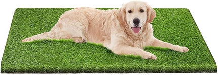 Artificial Grass, 26”x51'' Dog Pee Pads, Professional Dog Potty Training Rug, Grass Mat with Drainage Holes, Pet Turf Indoor Outdoor Flooring Fake Grass Doormat-Easy to Clean (26"x51")