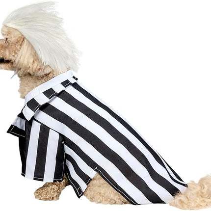 Beetlejuice: Beetlejuice Pet Costume for For Dogs or Cats by Rubies, Small