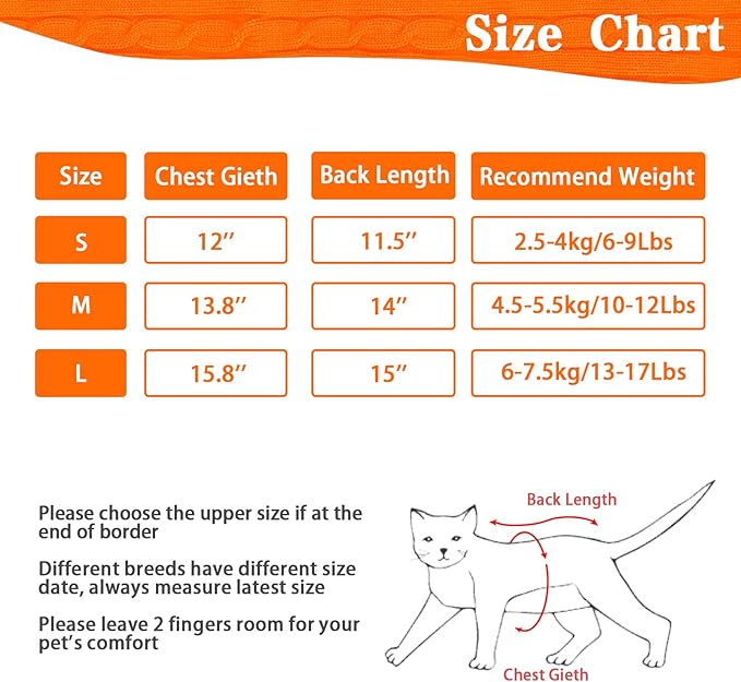 PUPTECK Winter Dog Cat Sweater Coat - Soft Cold Weather Clothes Knitwear for Kitties & Small Dogs Indoor Outdoor Walking Warm, Knitted Classic for Doggies Kitties Girls Boys, Orange S