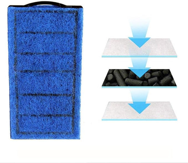 5PCS Filter Cartridges Replacement for Aquarium Internal Filter Accessories, 5 PCS Filter Cartridges