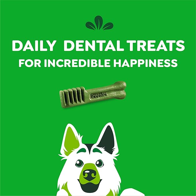 Greenies Original Large Dental Dog Treats, 12 oz. Pack (8 Treats)