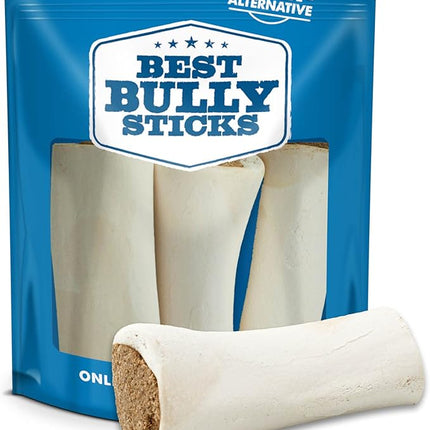Best Bully Sticks Variety Pack Filled Shin Bones - 5-6 Inch 3 Count (Pack of 1) - Easily Digestible, Long-Lasting, Refillable Snack