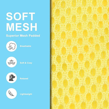 EXPAWLORER Small Dog Harness and Leash Set - Cute Puppy Harness Leash Dog Collar with AirTag Holder Silicone Case, Soft Padded Step in Pet Vest Reflective for Outdoor Walking, Pineapple S