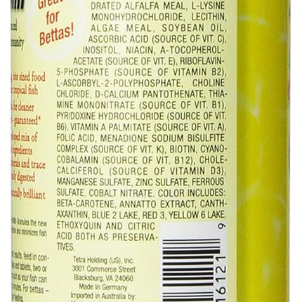 Tetra TetraMin Tropical Granules 3.52 Ounces, Nutritionally Balanced Fish Food