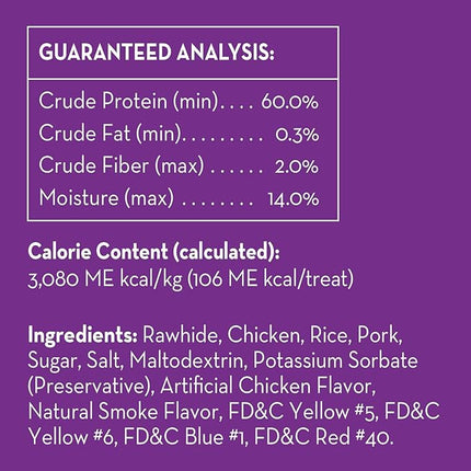 Dingo Wag’n Wraps Slims 8 Count, Made With Real Chicken And Pork, For All Dogs