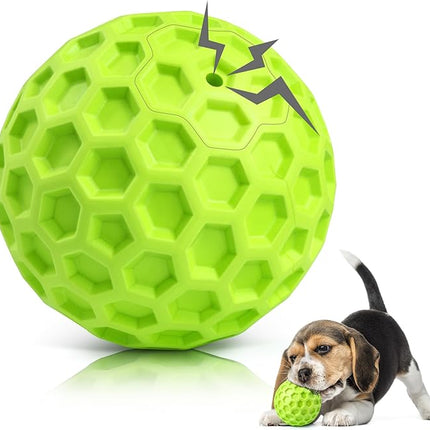 Interactive Squeaky Dog Balls Puppy Toys, Dog Toys for Small Dogs, Puppy Chew Toys for Teething and Relax, Dog Chew Toy Balls Small Dog Toys for Small Breed, Outdoor Dog Toys