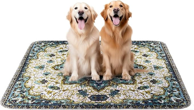 PUPIBOO Washable Pee Pads for Dogs and Cats - Super Absorbent Reusable Puppy Training Pads - 100% Waterproof, Leak-Proof & Non-Slip Whelping Pads for Pet Housebreaking