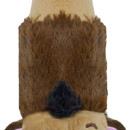 Petstages Stuffing-Free Lil' Squeak Monkey Plush Dog Toy, Small