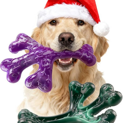 Aggressive Chewers Dog Chew Toys - 2 Pack Tough Dog Toys for Aggressive Chewers Large Breed, Indestructible Dogs Toy for Gift, Interactive to Keep Them Busy