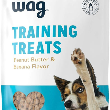 Amazon Brand - Wag Peanut Butter & Banana Flavor Training Treats for Dogs, 2 pound (pack of 1)