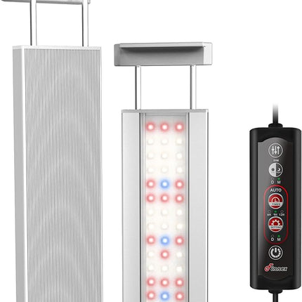 Finnex Stingray 3 Aquarium LED Light, 24/7 Lunar+, Controllable, Extendable Legs
