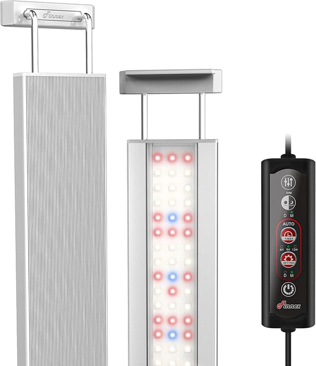 Finnex Stingray 3 Aquarium LED Light, 24/7 Lunar+, Controllable, Extendable Legs