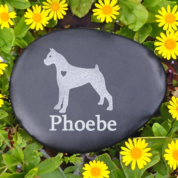 Personalized Pet Memorial Stones - Pet Passed Away Gifts - Pet Memorial Gifts - Sympathy Gifts for Loss of Pet - Personalized Dog Memorial Stone - Pet Loss Gifts Dog - Dog Memorial Gifts
