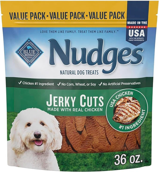 Blue Buffalo Nudges Jerky Cuts Natural Dog Treats Chicken