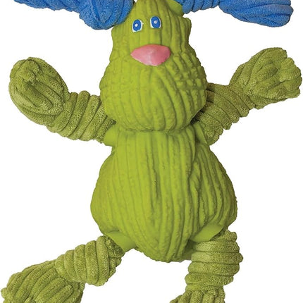 HuggleHounds Huggle-Fusion Dog Toy - Dog Toys Rubber, Fuzzy Dog Toy, Puppy Essentials, Plush & Heavy Duty Latex for Small, Medium & Large Dogs, All Breeds - Bugsy Bunny