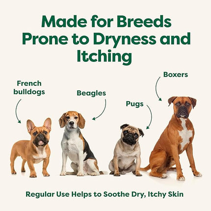 Earth Rated Hypoallergenic 3-in-1 Soothe Dog & Puppy Shampoo & Conditioner, Deodorize 98.5% Natural, 16 oz