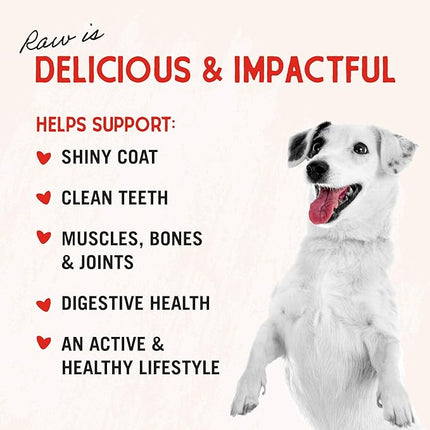 Stella & Chewy's Freeze-Dried Raw Lamb Heart Dog Treats - Single Ingredient, No Additives - Premium Training Treats - Perfect For Picky Eaters - 3oz Bag