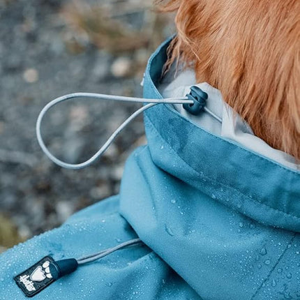 Hurtta Monsoon Coat, Dog Raincoat, BlackBerry, 24 in