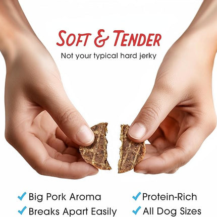 Farmland Traditions New Filler Free Dogs Love Pork Premium Jerky Treats for Dogs (13.5 oz.)