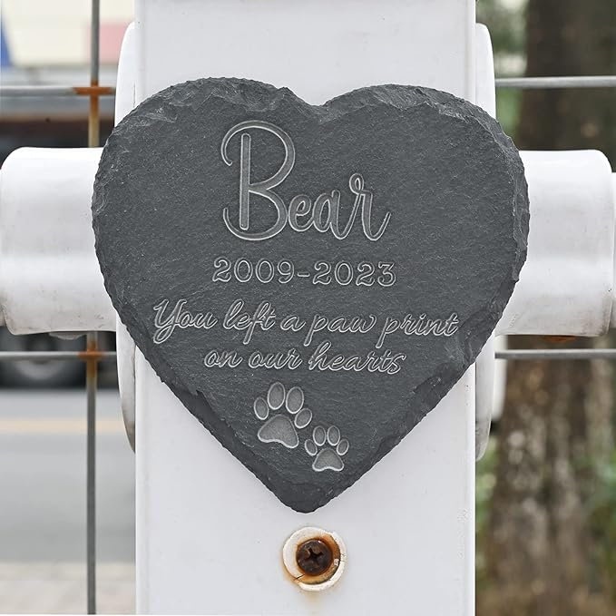 Loss of Cat Gifts, Personalized Cat Memorial Stones, Lost Pet Sympathy Gift Cat, Pet Loss Gifts, Dog Memorial Gifts, in Memory of Cat Personalized, Dog Bereavement Gifts - in Memory of Pet