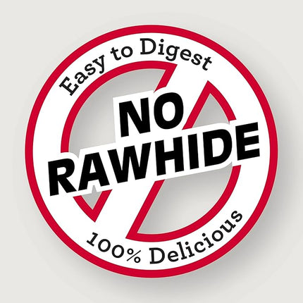 SmartBones Chicken Wrapped Stuffed Twists, Treat Your Dog to a Rawhide-Free Chew Made with Real Meat and Vegetables, 10 Count