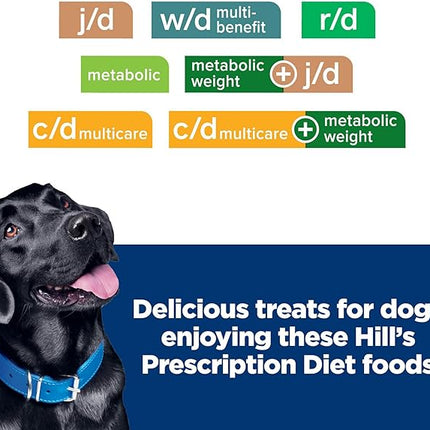 Hill's Prescription Diet Metabolic Weight Management Dog Treats, Veterinary Diet, 12 oz. Bag