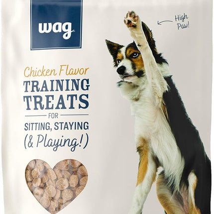 Amazon Brand – Wag Chicken Flavor Training Treats for Dogs, 1 lb. Bag (16 oz)