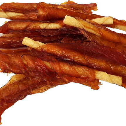 Rena's Recipe Chicken Fillet Sticks (8 Count) (7 oz) (Pack of 3) Rawhide Free Chicken Fillet Wrapped Chews with Glucosamine for Joint Health