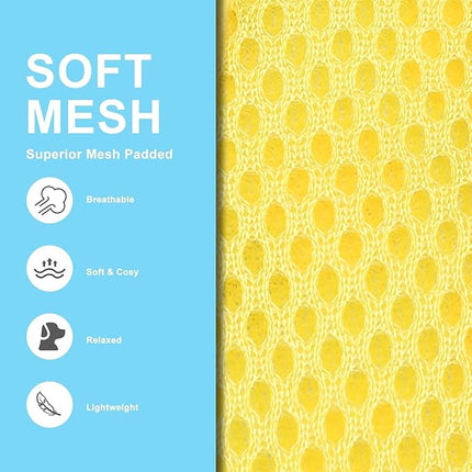 EXPAWLORER Small Dog Harness and Leash Set - Cute Puppy Harness Leash Dog Collar with AirTag Holder Silicone Case, Soft Padded Step in Pet Vest Reflective for Outdoor Walking, Pineapple XS