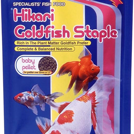 Hikari Staple Baby Pellet Fish Food 3.5oz