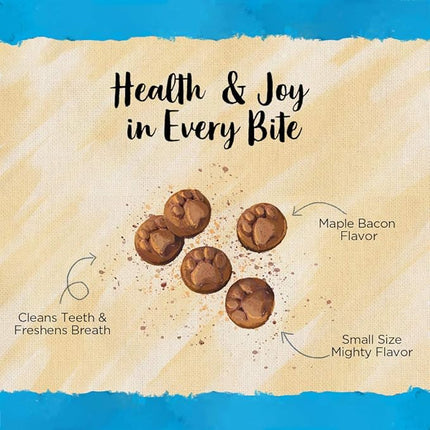 Blue Dog Bakery Natural Dog Treats, Doggie Paws, Maple Bacon Flavor, 16.2oz (6 Count)