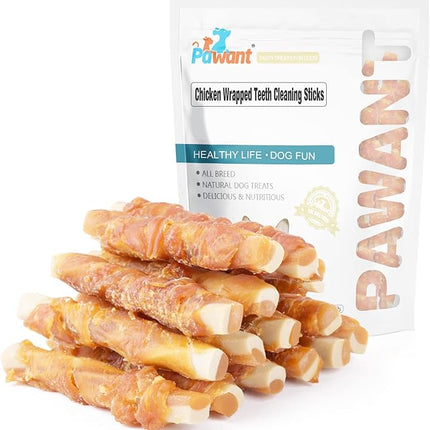 Dog Treats Biscuits Chicken and Teeth Cleaning Sticks Puppy Training Treats 1 lb/454g