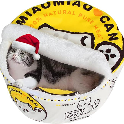 寵幸 Ramen Noodle Dog & Cat Bed,Keep Warm and Super Soft Creative Pet Nest for Indoor Cats,Removable Washable Cushion for Small Medium Large Dogs and Cats