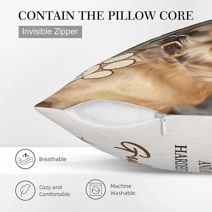 Funnylife Personalized Pet Memorial Throw Pillow with Photo Pet Memorial Gifts for Dogs Cats Loss of Dog Sympathy Gift Dog Bereavement Remembrance Picture Pillow