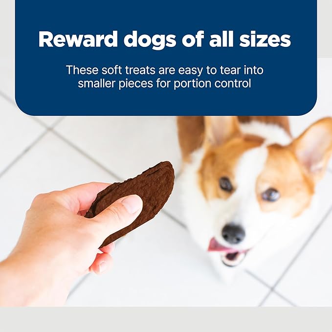 Blue Buffalo Nudges Jerky Cuts Dog Treats, Made in the USA with Natural Ingredients, Steak, 16-oz Bag