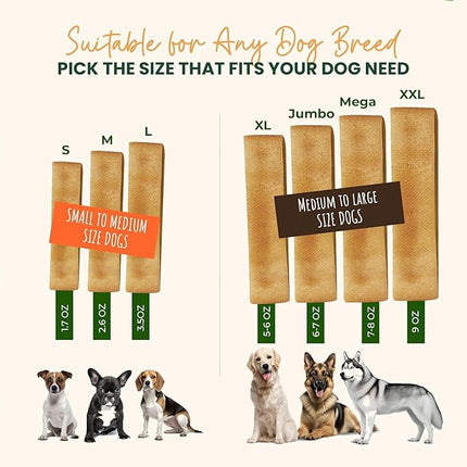 KATHMANDU'S Authentic Yak Cheese Himalayan Dog Chews - All Natural and Protein-Rich Nutrition Dog Treats, Long Lasting Chews for Aggressive Chewers, Odor & Gluten Free Yak Chew | Jumbo (Pack of 5)