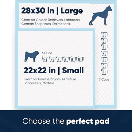 American Kennel Club Scented Puppy Training Pads with Ultra Absorbent Quick Dry Gel – 22 x 22 Pee Pads for Dogs - Lavender Scented - 50 Count