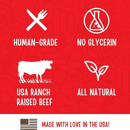 Full Moon All Natural Essentials Beef Jerky Tenders Free Range Human Grade 24 oz