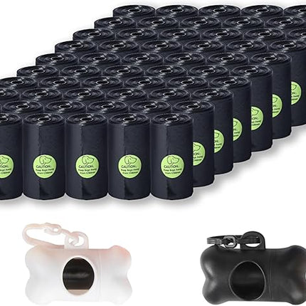 DREAM&GLAMOUR Dog Poop Bags,value pack,1200 Count Extra Thick and Strong Poop Bags for Dogs,60 Rolls,20 Doggy Bag Per Roll,Each Measures 9 x 13 Inches,Guaranteed Leak-Proof