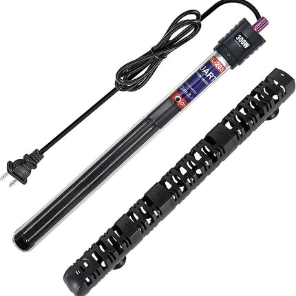 100W/300W/500W Aquarium Heater Submersible 10-90 Gallon 300 Watt Fish Tank Heater with Durable Quartz Glass Protective Sleeve Auto Thermostat for Fresh Water and Salt Water