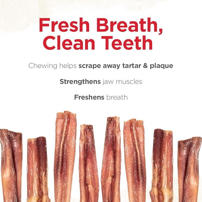 Natural Farm Odor Free Eccentric Bully Sticks (2-5 Inch, 8 Ounces Bag) for Small & Medium Dogs - 100% Beef Chews for Pups, Non-GMO, Grain-Free, Fully Digestible Long Lasting Dog Treats