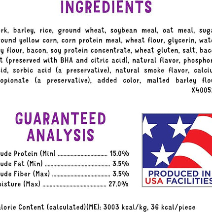 Purina Beggin' Strips Dog Treats, Original With Bacon Flavor - (Pack of 2) 26 oz. Pouches