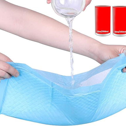 CALPALMY (50-Pack) Pet Training Pee Pads Extra Large 24"x36", Ultra Absorbent Pee Pads for Dog and Puppy, Leak-Proof Moisture Locking Technology Disposable Pet Pads for Puppies, Dogs, Cats, Rabbits