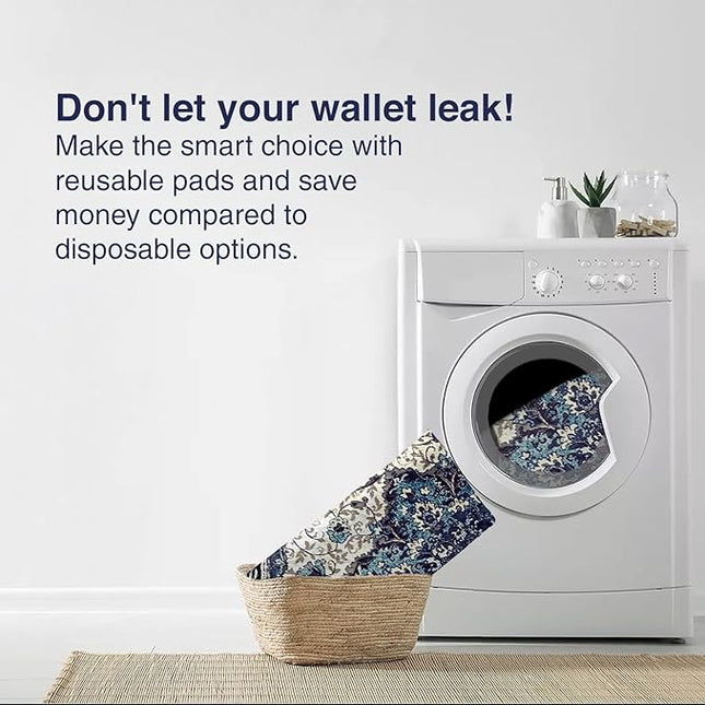 PUPIBOO Washable Pee Pads for Dogs and Cats - Super Absorbent Reusable Puppy Training Pads - 100% Waterproof, Leak-Proof & Non-Slip Whelping Pads for Pet Housebreaking