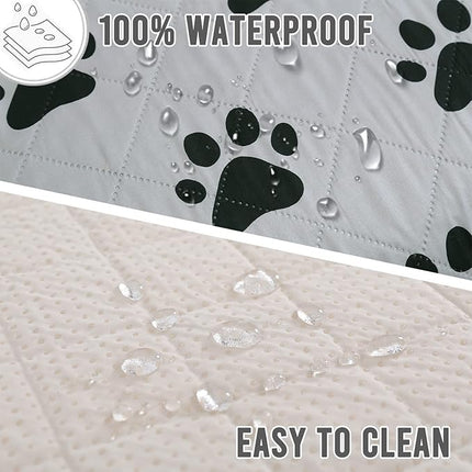 SPXTEX Dog Bed Cover Dog Crate Pads Dog Pee Pads Washable Dog Pads, Non Slip Puppy Pee Pads for Large Dogs, Waterproof Pet Pee Pad, Dog Whelping Training Pads for Dogs, 1 Piece, 82"x86"